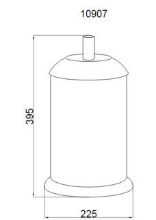 Ведро Boheme Murano хром 10907-CR